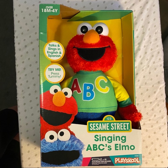 singing abc elmo doll